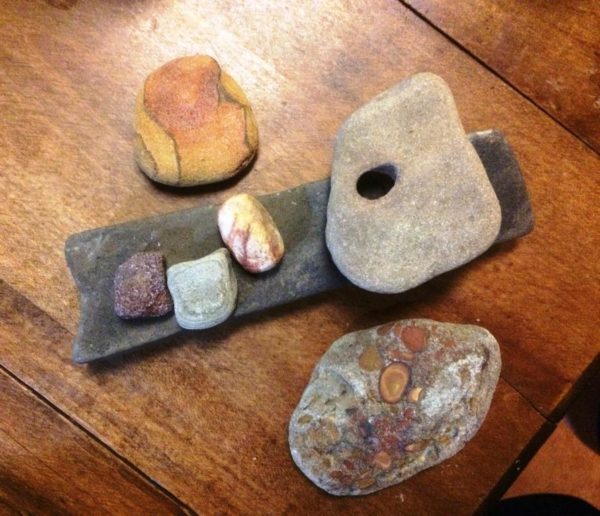 A few of my rocks.