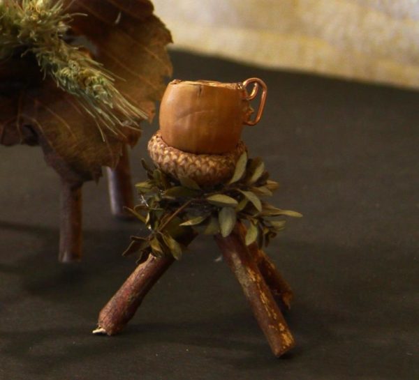 Fairy Cup and Stand, $10 now at the Wild Ozark Shop at Etsy.
