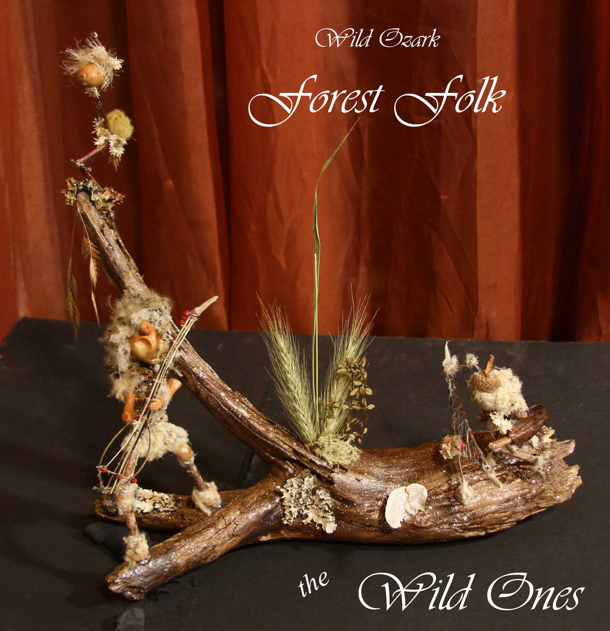 Folk Art by Madison Woods- Musical Forest Folk