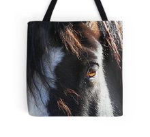 Tote bag featuring Comanche's eye.