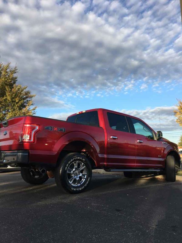 Our end of year gift to ourselves. Very comfy and lots of room inside! 2016 Ford F150.