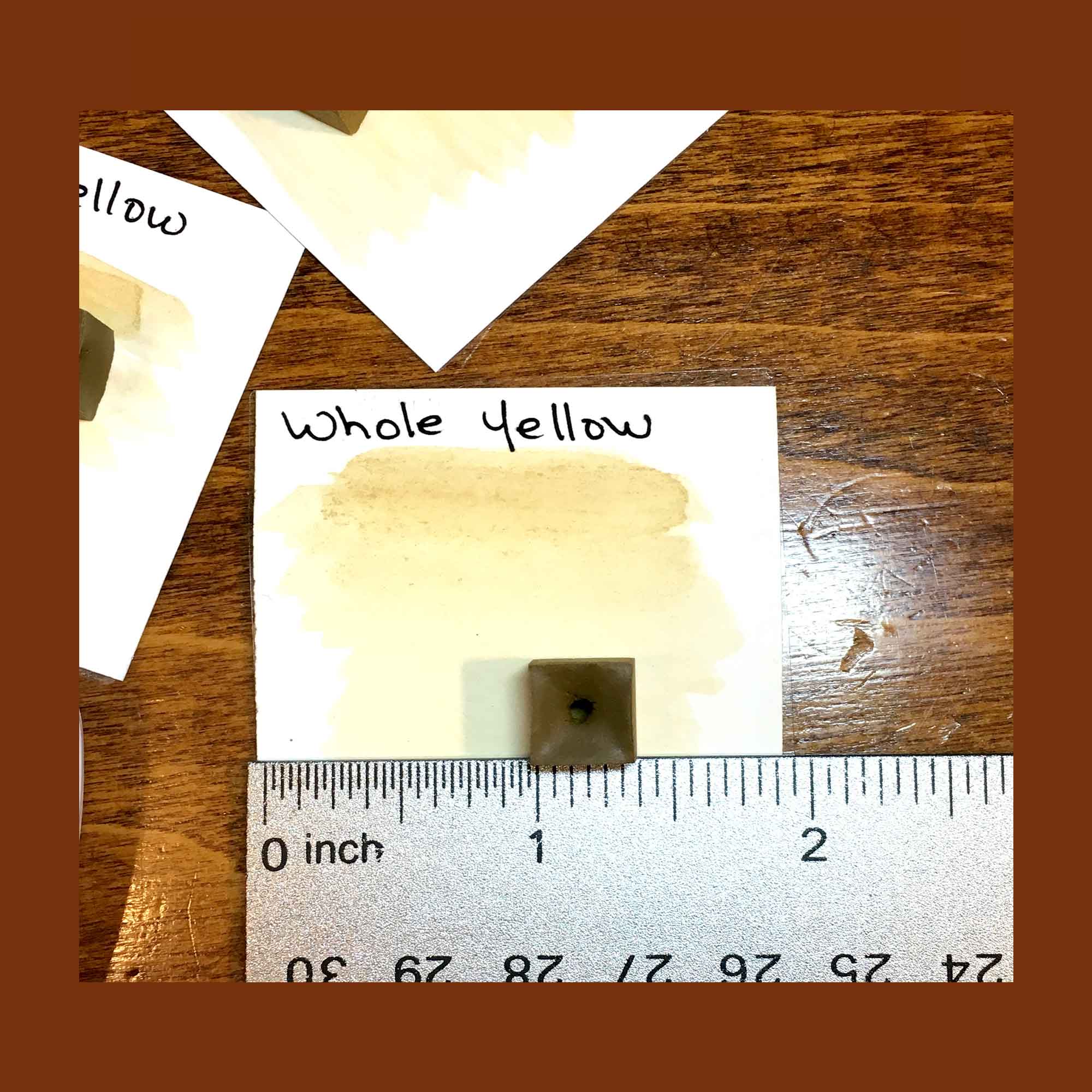 Paleo Paint Mini Cubes are approximately 3/8".