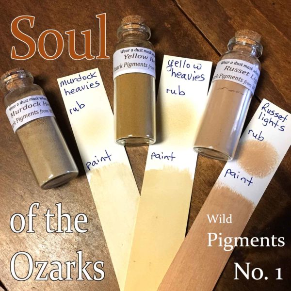 Ozark earth pigment Murdock Heavies is included in this listing.