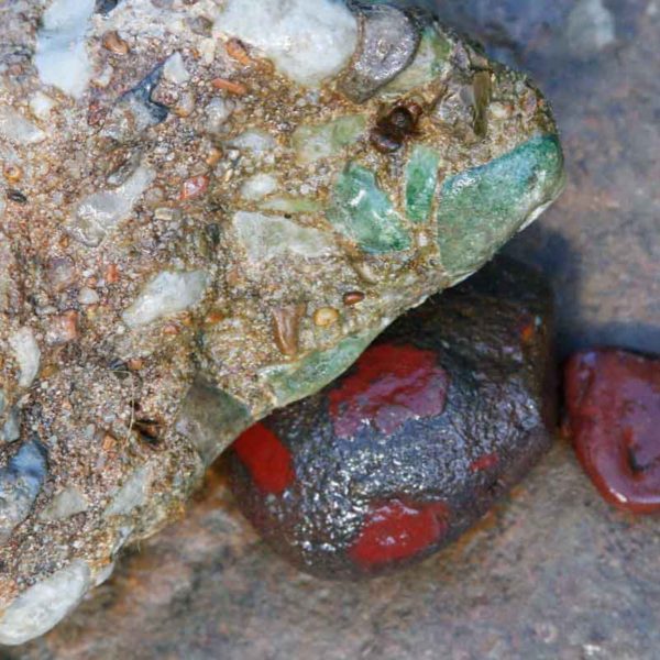 The red embedded in another stone. It will give me the color I want in my Blood of the Ozarks colors.