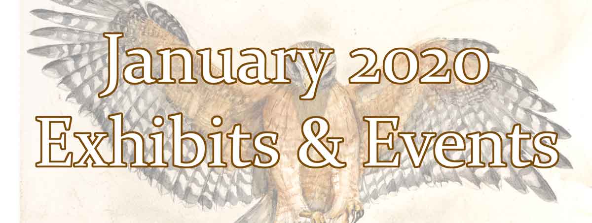 January Exhibits and Events