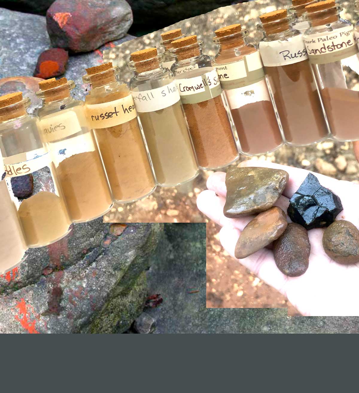 A color story: Wild Ozark raw pigments