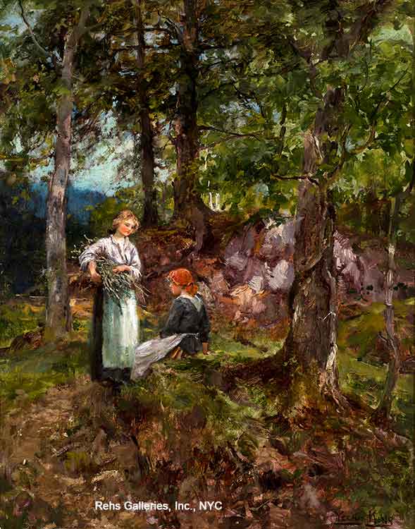 A Rest in the Woods by Henry John Yeend King