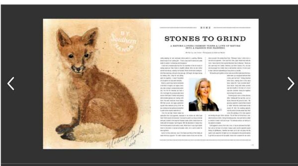 Stones to Grind, an article about my work in Okra Magazine written by Lisa J. Tomey.