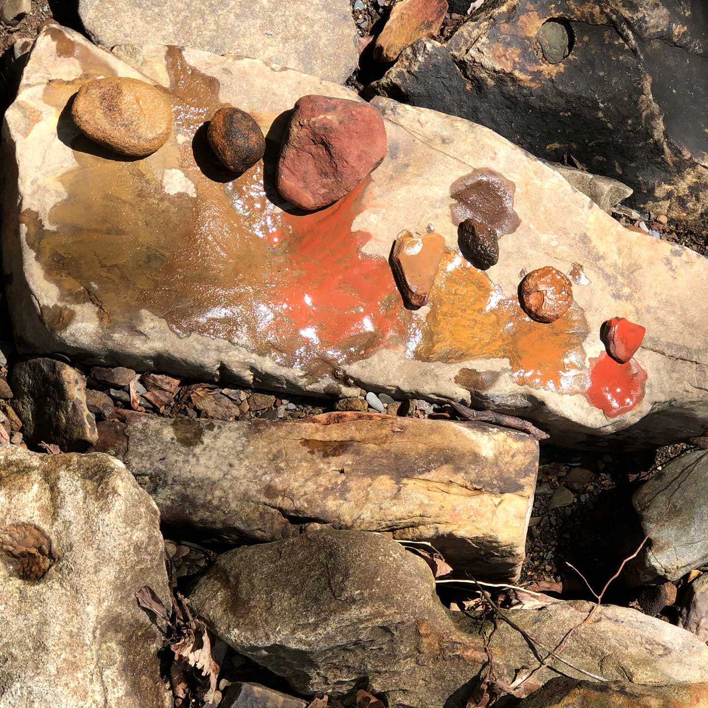 Paintings from Earth Pigments