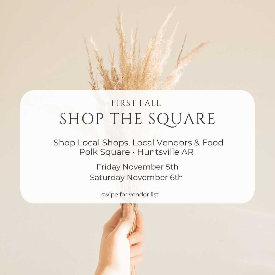 An opportunity to shop Arkansas locally made gifts.