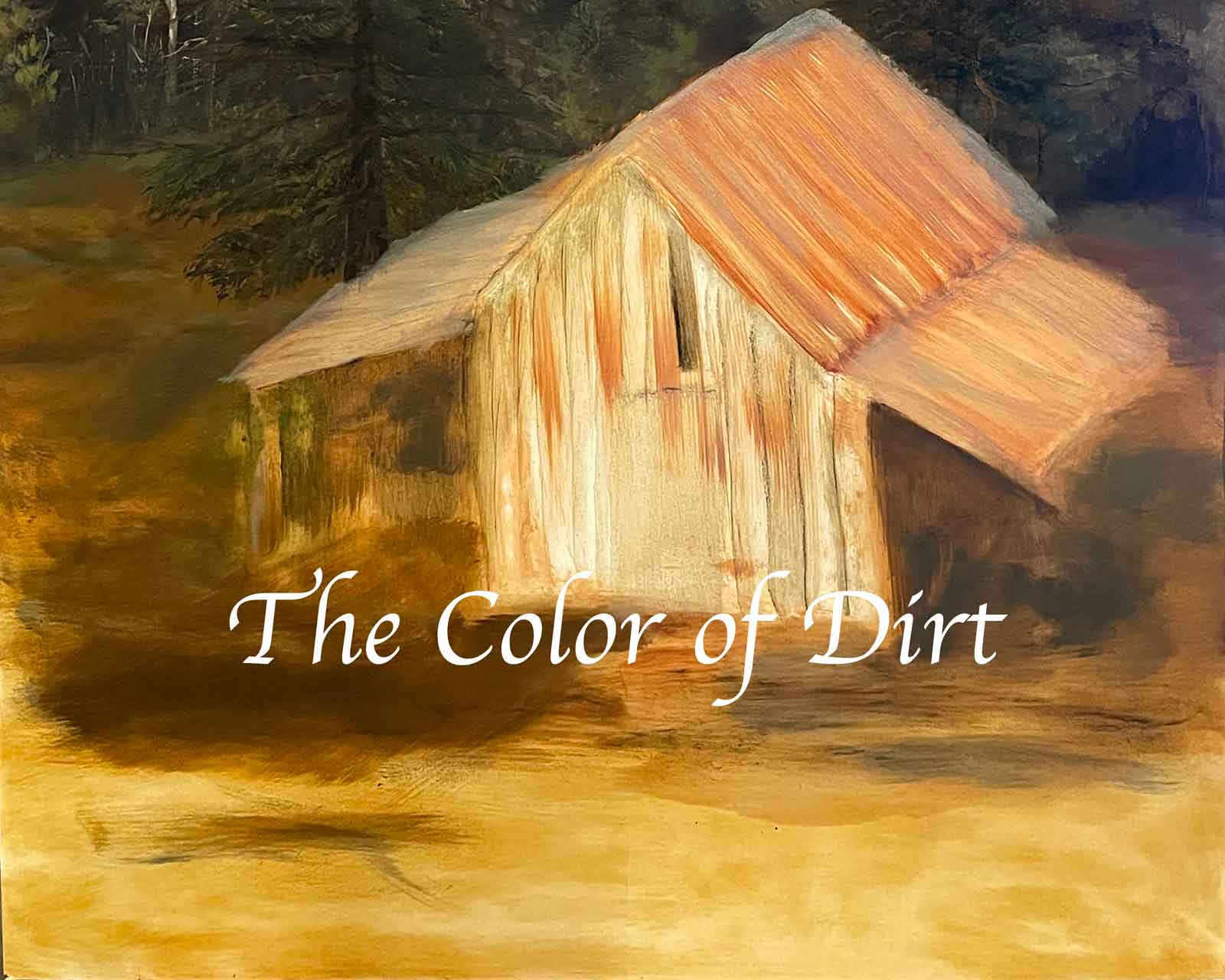 Making paint for the color of dirt.